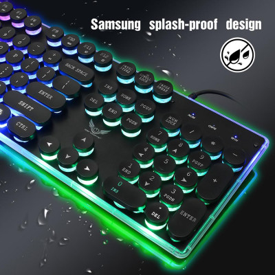 Bộ bàn phím có dây ZERODATE J40 để đánh máy chơi game Mac PC