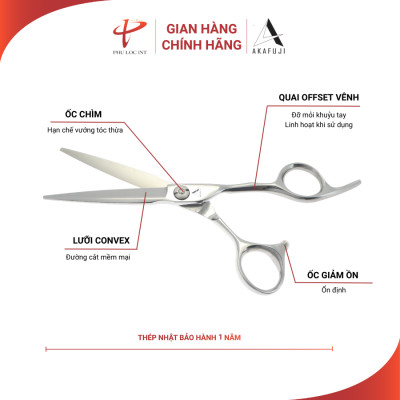 Kéo cắt tóc VIKO EA-603 (size 6.0 inches)