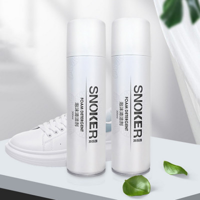 Chai Xịt Tạo Bọt Vệ Sinh Giày SNOKER Cao Cấp 300ml Làm Sạch Giày Cao Cấp Giúp Giày Trắng Sáng