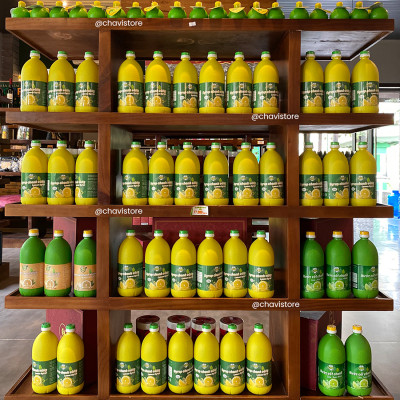Syrup chanh vàng Chavi Chai 1 Lít (1.3 Kg) Nguyên Liệu Pha Chế Cho Nhà Hàng, Khách Sạn, Quán Cà Phê