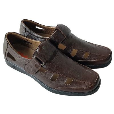 Giày Mọi Nam Da Bò Thật BIGGBEN Cao Cấp GM317