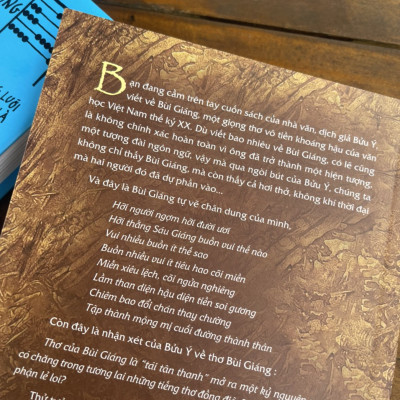 BÙI GIÁNG, một đời thơ – Bửu Ý - Thiện Tri Thức – bìa mềm