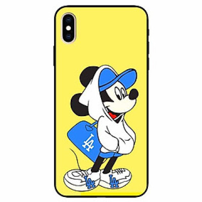 Ốp lưng dành cho Iphone Xs Max mẫu Chú Chuột Đeo Túi