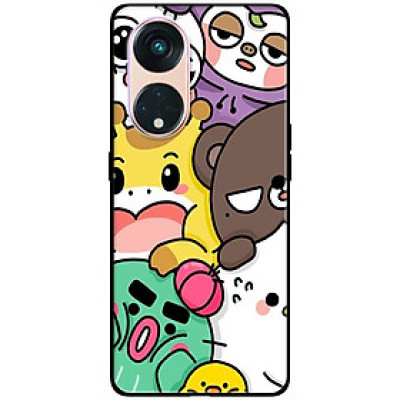 Ốp lưng dành cho Oppo Reno 8T 4G - Reno 8T 5G - Reno 10 5G - Reno 10 Pro 5G - Các Chú Gấu Tập Hợp - Hàng Chính Hãng