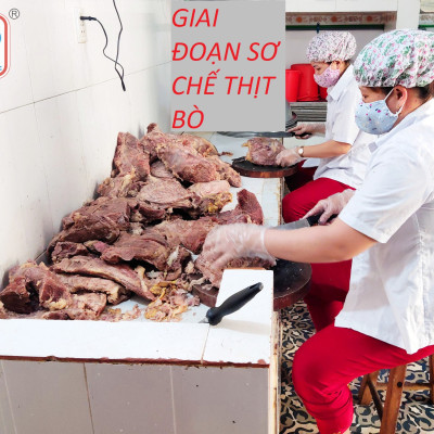 Combo 5 gói khô bò miếng lát 100gr ngon Thu Ba