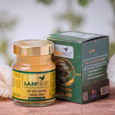 TỔ YẾN CHƯNG NHÂN SÂM - YẾN SÀO LAMNEST
