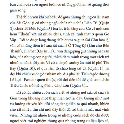 Lê La Cà Phê, Ngõ Hẻm Sài Gòn