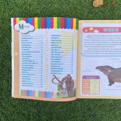 Sách: Bách Khoa Động Vật Dành Cho Trẻ Nhỏ - Động Vật Tiền Sử - TSTN