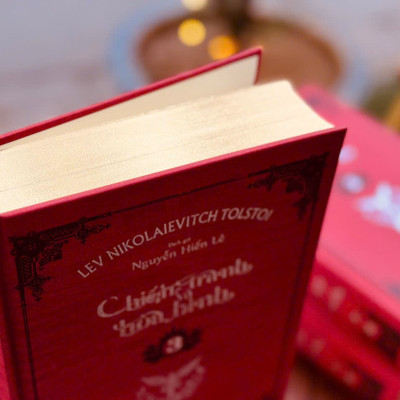 (Bìa cứng - Cạnh mạ nhũ vàng) TRỌN BỘ 4 TẬP CHIẾN TRANH VÀ HÒA BÌNH – Lev Nikolaievitch Tolstoi – Nguyễn Hiến Lê dịch - MaiHaBooks