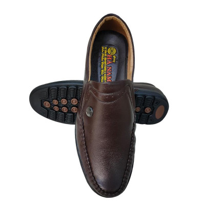 Giày Mọi Nam HÀ NAM Da Bò Thật Cao Cấp GM2071