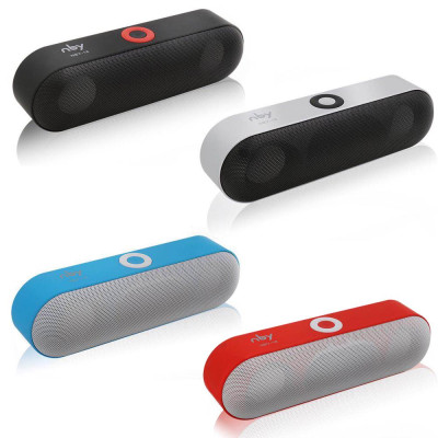Loa Bluetooth Hộp âm thanh nổi không dây âm trầm kép Hỗ trợ Đài FM Thẻ TF AUX IN U Disk