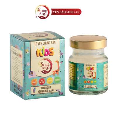 Tổ yến chưng sẵn cho bé Song An Food hũ 70ml bồi bổ sức khỏe bổ sung dưỡng chất