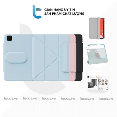 Bao Da Cho ipad Pro 11 inch M4 2024 Xoay Nam Châm 360 WIWU Rotative Magnetic 2in1 Tháo Rời - Hàng chính hãng