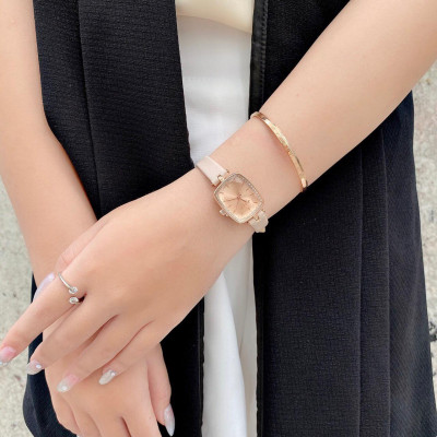 Đồng hồ nữ Julius Hàn Quốc JA-1341 dây da