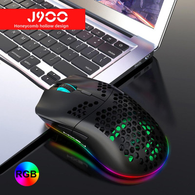 Chuột chơi game công thái học có dây HXSJ J900 RGB V100 35