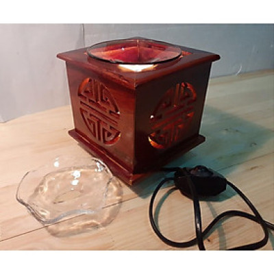 Đèn xông tinh dầu gỗ hương Cao cấp