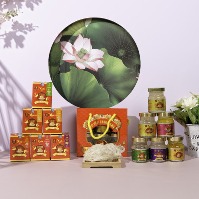 Lốc 6 Hũ Yến Sào Chưng Đủ Vị Nhân Việt 30% Yến Nguyên Chất Hũ 70ml