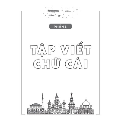 Sách - Tập Viết Tiếng Nga Cho Người Mới Bắt Đầu