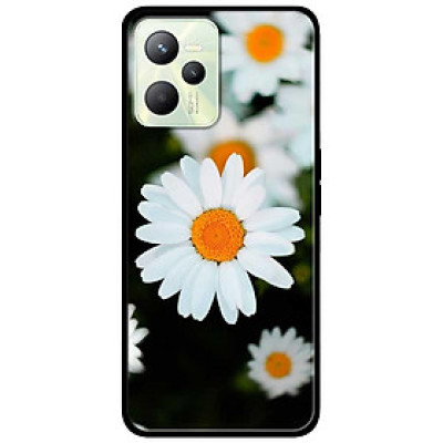 Ốp lưng dành cho Realme C35 - Realme Narzo 50A Prime mẫu Cúc Trắng Mờ Ảo