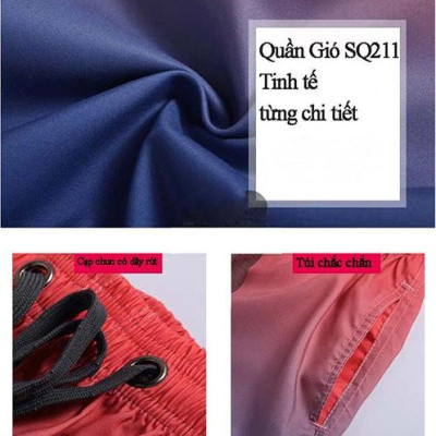 Quần shorts đi biển nam SQ211 Cam
