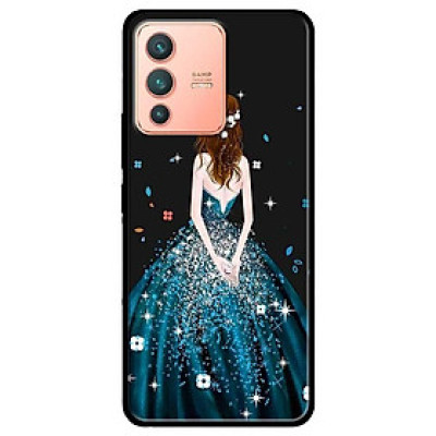 Ốp lưng dành cho Vivo V23 5G / S12 - Vivo Y15s / Y15A mẫu Cô Gái Váy Xanh