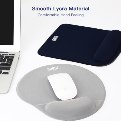 Tấm lót chuột BUBM có hỗ trợ cổ tay chống trượt Memory Comfort 
