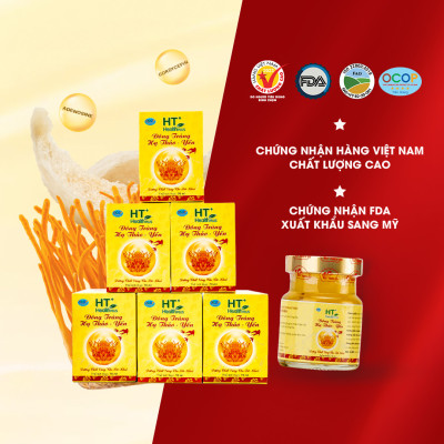 Đông Trùng Hạ Thảo Yến Kid Thiên Ân - Lốc 6 Hũ