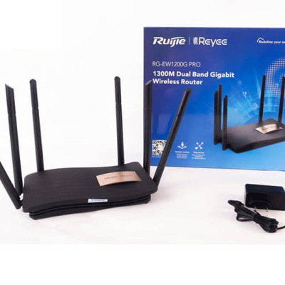 Router Wifi cho gia đình Ruijie Reyee RG-EW1200G Pro, Hàng Chính Hãng.