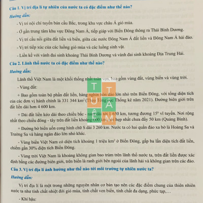 Sách - Bồi dưỡng học sinh giỏi Địa lí 8