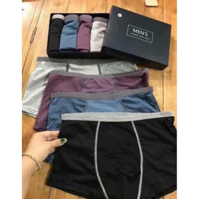 HỘP 4 CHIẾC QUẦN SỊP NAM MEN’S THÔNG HƠI CHẤT MÁT