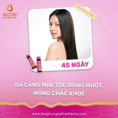 Combo 2 Hộp (20 Chai) Nước Đông Trùng Hạ Thảo Hector Collagen