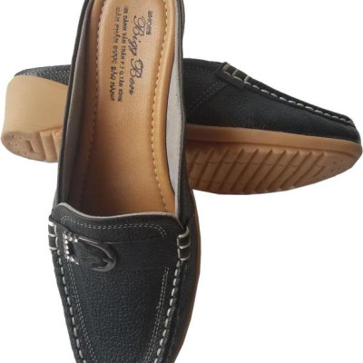 Dép Sabo Nữ BIGGBEN Da Bò Thật SBN11