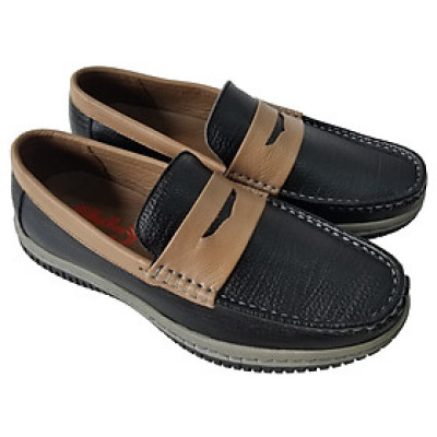 Giày Mọi Nam Da Bò Thật BIGGBEN Cao Cấp GM310