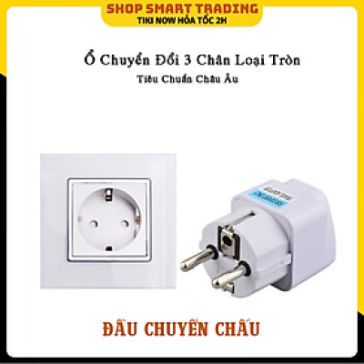 Đầu Chuyển Chấu | Chuyển đổi phích cắm 2 chân - 3 chân (nhiều tiêu chuẩn)