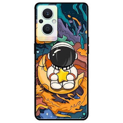 Ốp lưng dành cho Oppo A16K - Oppo A36 / A76 - Oppo Reno 7z 5G - Du Hành Ôm Sao Vàng