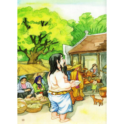 Sách - Sự Tích Thần Tài - Tranh Truyện Dân Gian Việt Nam - NXB Kim Đồng