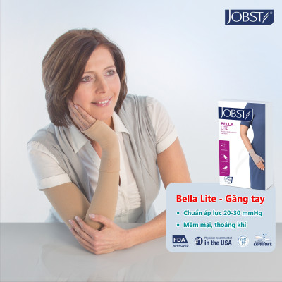 Vớ găng tay JOBST Bella Lite hỗ trợ điều trị phù bạch huyết