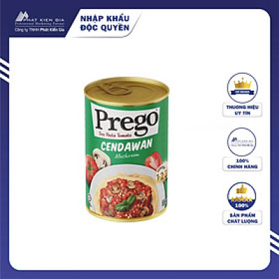 Sốt Mì Ý Cà Chua & Nấm Prego 300g - Thương Hiệu Mỹ, SX Malaysia | Prego Tomato & Mushroom Pasta Sauce 300g