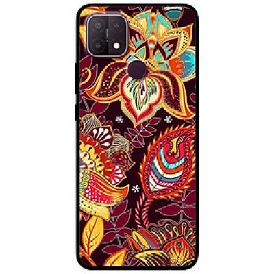 Ốp lưng dành cho Oppo A15 - A15s mẫu Họa Tiết Hoa Đa Màu
