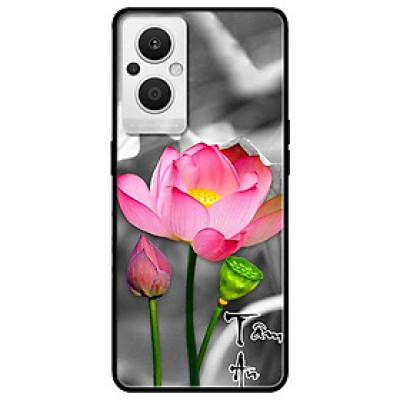 Ốp lưng cho Oppo Reno 2Z - 2F - Reno 6Z - Reno 7Z 5G - 8Z 5G - Reno 8T 4G - Reno 8T 5G - Sen Hồng Tâm An - Hàng Chính Hãng