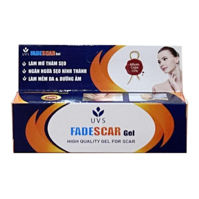 Gel Fadescar dưỡng ẩm, mờ sẹo, ngăn ngừa sẹo tuýp 10g