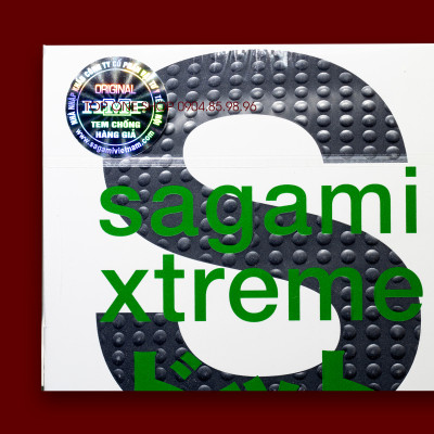 Bao Cao Su Có Gai Nhật Bản Sagami Extreme White (10 Cái / Hộp)