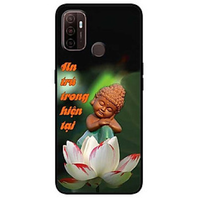 Ốp lưng dành cho Oppo A53 - A93 ( F17 Pro ) - mẫu An Trú Sen Trắng