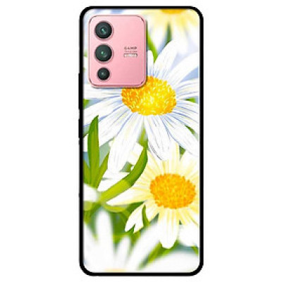 Ốp lưng dành cho Vivo V23 5G / S12 - Vivo Y15s / Y15A - Hoa Vẽ Xanh