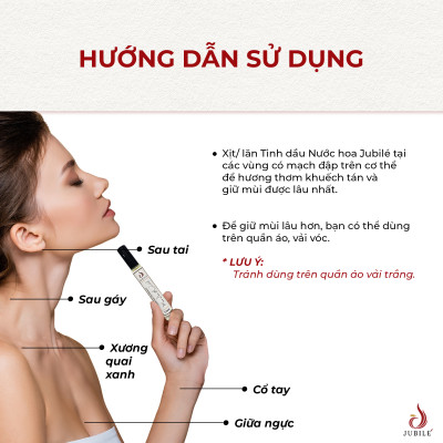 Bleu by Jubilé - Tinh dầu nước hoa Pháp nữ Dạng lăn 12ml Thơm Lâu, Sang Trọng, Quyến Rũ
