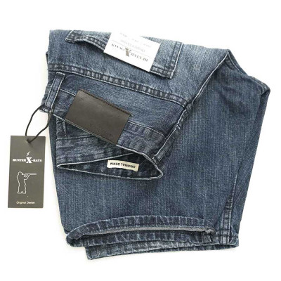 Quần Short Jeans Nam Form Slimfit Cotton Xanh – Hunter X-Rays S44