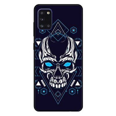 Ốp lưng dành cho Samsung A31 mẫu Đầu Lâu Mắt Xanh