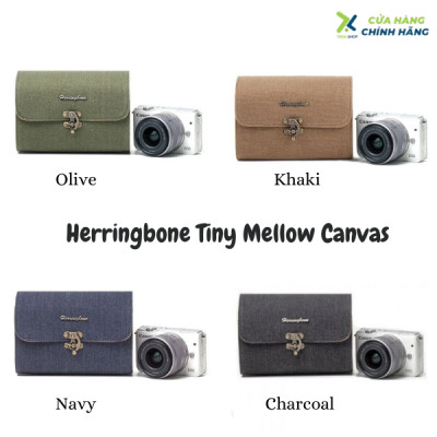 Túi đựng máy ảnh tiny mellow - Herringbone, hàng chính hãng.