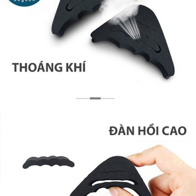 Combo 01 cặp lót giày nguyên bàn chân đa năng và 01 cặp lót mũi giày đệm êm ngón chân_buybox_BBPK11&BBPK50