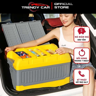 Thùng đựng đồ cốp xe ô tô xe hơi - Thùng đựng đồ ô tô gấp gọn đa năng dung tích 35L, 55L và 75L đa năng cho gia đình